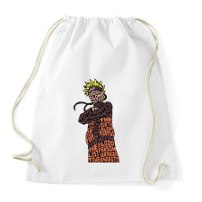 PRINTFASHION Naruto Uzumaki - Sportzsák, Tornazsák - Fehér tornazsák