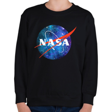 PRINTFASHION nasa - Gyerek pulóver - Fekete