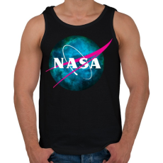 PRINTFASHION NASA NEBULA - Férfi atléta - Fekete