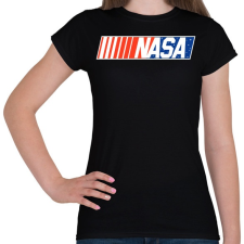 PRINTFASHION NASA project - Női póló - Fekete női póló