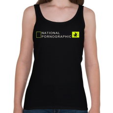 PRINTFASHION national pornographic - Női atléta - Fekete