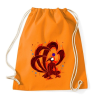 PRINTFASHION Naturo Kyuubi mode - Sportzsák, Tornazsák - Narancssárga