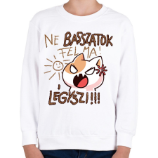 PRINTFASHION Ne basszatok fel ma! Légyszi! - Gyerek pulóver - Fehér gyerek pulóver, kardigán