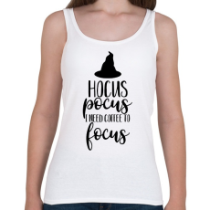 PRINTFASHION Need coffee - Női atléta - Fehér