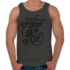 PRINTFASHION Nehéz megölni - Férfi atléta - Sötétszürke atléta, trikó