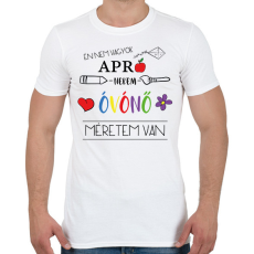 PRINTFASHION Nekem óvónő méretem van - Férfi póló - Fehér