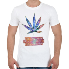 PRINTFASHION Nem elég vicces - Férfi póló - Fehér