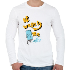 PRINTFASHION Nem én voltam - Férfi hosszú ujjú póló - Fehér