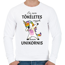 PRINTFASHION Nem tökéletes vagyok - Férfi pulóver - Fehér férfi pulóver, kardigán