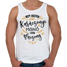 PRINTFASHION Nem vagyok manó - Férfi atléta - Fehér