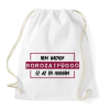 PRINTFASHION Nem vagyok sorozatfüggő - Sportzsák, Tornazsák - Fehér