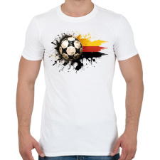 PRINTFASHION Német szurkoló - Férfi póló - Fehér férfi póló
