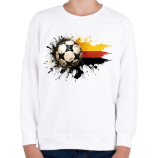 PRINTFASHION Német szurkoló - Gyerek pulóver - Fehér