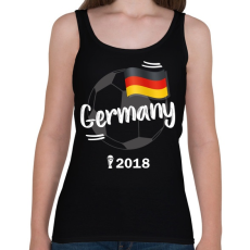 PRINTFASHION Németország - Női atléta - Fekete