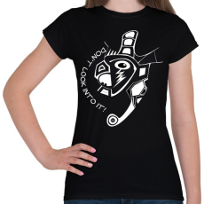 PRINTFASHION Nenézzbele! - Női póló - Fekete