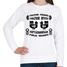 PRINTFASHION Néptáncosnak párja nincsen - Női pulóver - Fehér női pulóver, kardigán
