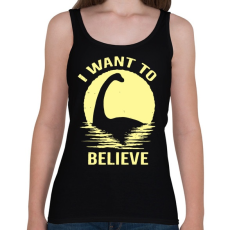 PRINTFASHION Nessi - Női atléta - Fekete