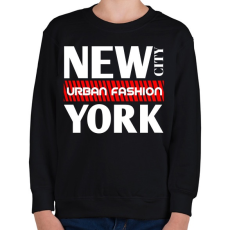 PRINTFASHION New York City  - Gyerek pulóver - Fekete