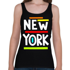 PRINTFASHION NEW YORK - Női atléta - Fekete