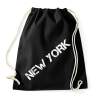 PRINTFASHION New York  - Sportzsák, Tornazsák - Fekete
