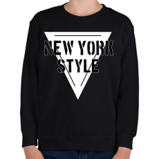 PRINTFASHION NEW YORK STYLE - Gyerek pulóver - Fekete