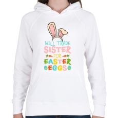 PRINTFASHION Nice deal - Női kapucnis pulóver - Fehér