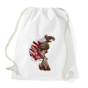 PRINTFASHION NIGHTMARE_GORGON_N1_HD - Sportzsák, Tornazsák - Fehér