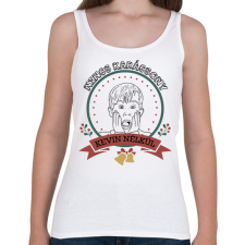 PRINTFASHION Nincs karácsony Kevin nélkül - Női atléta - Fehér női trikó