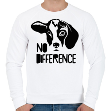 PRINTFASHION Nincs különbség - Férfi pulóver - Fehér férfi pulóver, kardigán