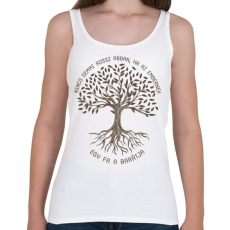 PRINTFASHION Nincs semmi rossz abban - Fa - Női atléta - Fehér