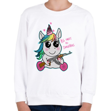 PRINTFASHION niniikiii - Gyerek pulóver - Fehér gyerek póló
