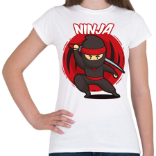 PRINTFASHION Ninja - Női póló - Fehér női póló