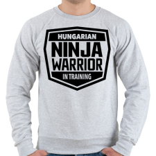 PRINTFASHION Ninja Warrior - Férfi pulóver - Sport szürke férfi pulóver, kardigán