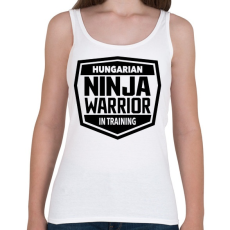 PRINTFASHION Ninja Warrior - Női atléta - Fehér