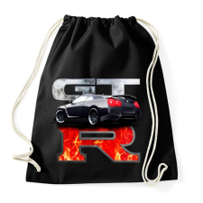 PRINTFASHION Nissan GTR - Sportzsák, Tornazsák - Fekete tornazsák