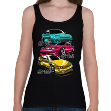 PRINTFASHION Nissan Silvia S13 S14 S15 - Női atléta - Fekete női trikó