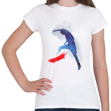 PRINTFASHION No comply - Női póló - Fehér