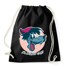PRINTFASHION No, megállj csak! - Sportzsák, Tornazsák - Fekete tornazsák