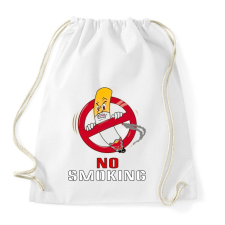 PRINTFASHION no smoking - Sportzsák, Tornazsák - Fehér tornazsák