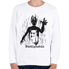 PRINTFASHION Noctiphobia - Gyerek pulóver - Fehér gyerek pulóver, kardigán