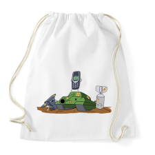 PRINTFASHION Nokia 3310, az elpusztíthatatlan - Sportzsák, Tornazsák - Fehér tornazsák