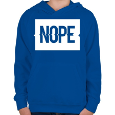 PRINTFASHION NOOE.png - Gyerek kapucnis pulóver - Királykék gyerek pulóver, kardigán