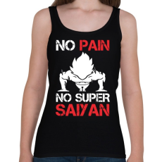 PRINTFASHION nopain - Női atléta - Fekete