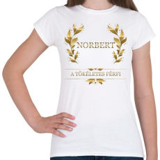 PRINTFASHION Norbert - Női póló - Fehér