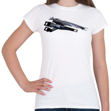 PRINTFASHION Normandia - Női póló - Fehér
