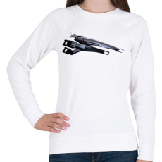 PRINTFASHION Normandia - Női pulóver - Fehér