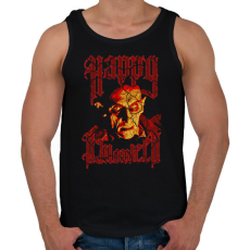 PRINTFASHION Nosferatu halloween - Férfi atléta - Fekete