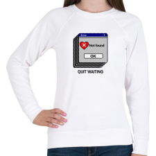 PRINTFASHION not found - Női pulóver - Fehér női pulóver, kardigán