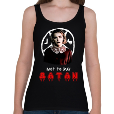 PRINTFASHION not to day satan - Női atléta - Fekete