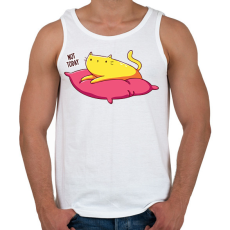 PRINTFASHION Not today cat - Férfi atléta - Fehér